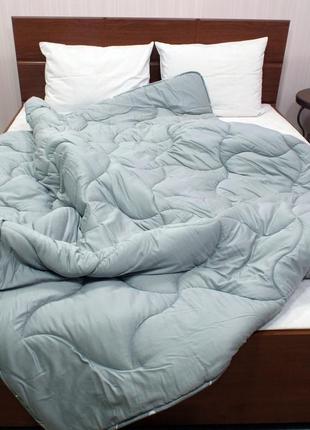 Одеяло с конопляным наполнителем зимнее, покрытие сатин4 фото
