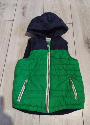 Розпродаж ! жилетка тепла з капюшоном, безрукавка хлопчик