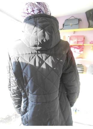 Теплий брендовий пуховик парка пальто зимове3 фото