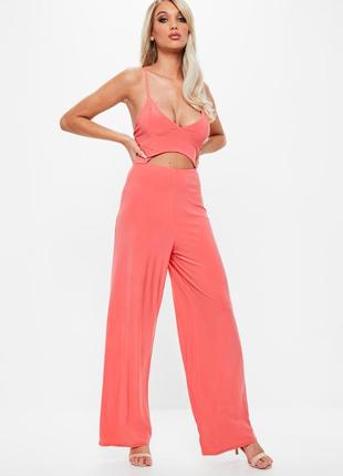 Крутой комбез коралловый от missguided