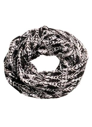 Оригинальный шарф-труба с рисунком от бренда h&m 0341529009 разм. one size