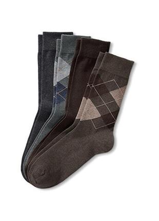 Лот 5 шт  якісні унісекс шкарпетки tchibo, розміри: 35-383 фото