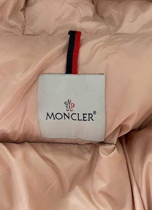 Чорний пуховик moncler7 фото