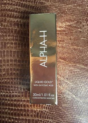 Пілінг для обличчя з гліколевою кислотою alpha-h liquid gold with glycolic acid, 30ml1 фото