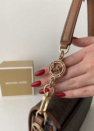 Женская брендовая кожаная сумочка michael kors сумка оригинал кожа мишель корс майкл корс подарок жене девушке6 фото