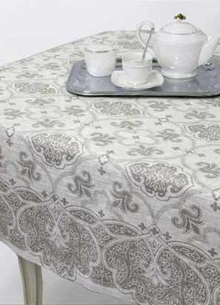 Льняна скатертина ольга, 180*250 см, льон 100%