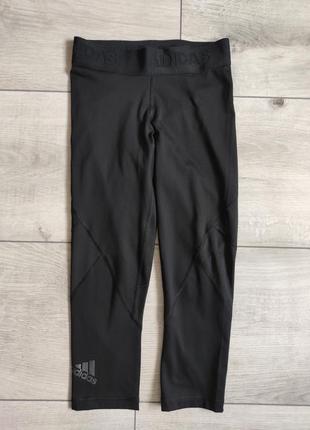 Оригинальные удлиненные капри adidas techfit размер xs
