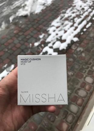 Кушон від missha 21 тон