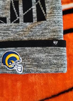 💯🏈 оригінал. шапка '47 brand x nfl los angeles rams4 фото