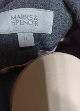 Стильный шерстяной блейзер пиджак/жакет marks spencer.4 фото