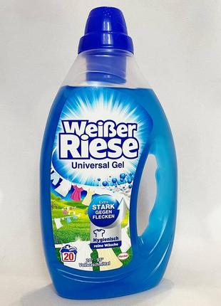 Гель для прання універсальний weiber riese universal gel 1l / 20 прань