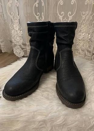 Зимові чобітки rieker7 фото