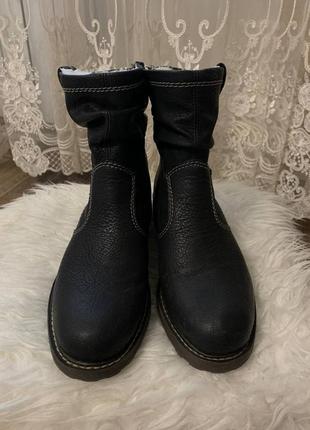 Зимові чобітки rieker2 фото