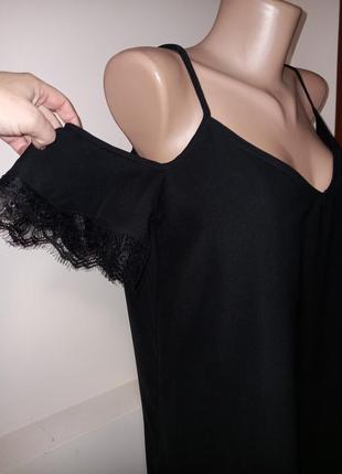 Сукня комбінація вечірнє плаття чорного кольору4 фото