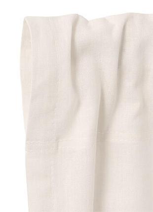 - 1 шт - штора напівлляна колір: кремовий tchibo( германия) 140 х 300 см