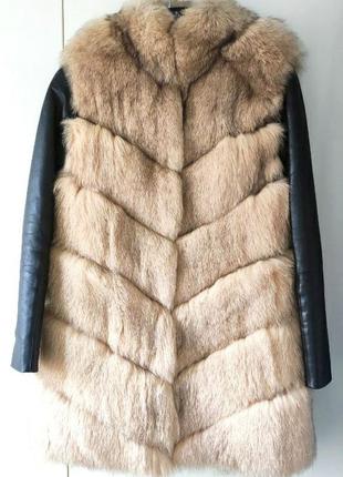 Хутряна куртка з лисиці