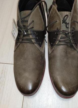 Осінні черевики 47 розмір в стилі levi's wrangler8 фото