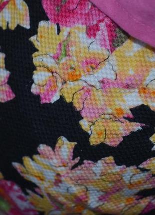 10/36/s-m жіночі фірмові натуральні шорти квітковий принт river island6 фото
