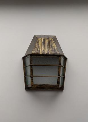 Уличный парковый светильник на стену бра фонарь