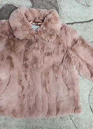 Шубка розова next