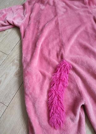 Кігурумі рожевий дитячий єдиноріг піжама косплей комбез комбінезон6 фото