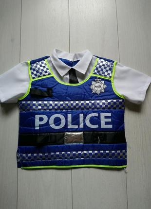 Карнавальний костюм поліцейського police1 фото