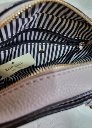 Кожаная кросс боди сумкаизна spade