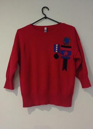 Стильний теплий ангоровий светр, світшот  оверсайз, пуловер