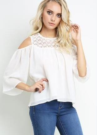 Красивая блуза 100% вискоза f&f" , р.18