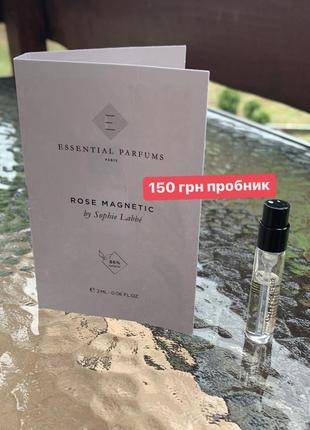 Essential parfums rose magnetic парфюмированная вода (пробник) 2ml