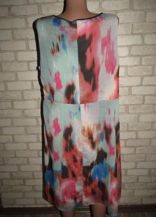 Сукня великого розміру 18-20 принт miss etam3 фото