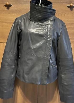 Оригинал.новая,стильная,кожаная куртка-косуха la redoute