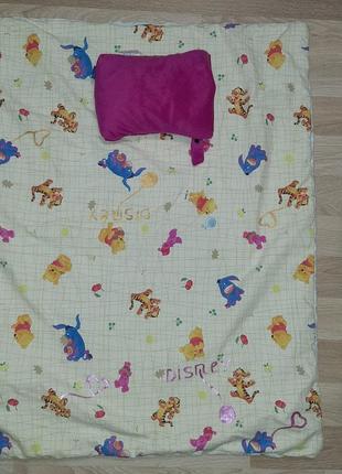 Одеяло и подушка, набор disney1 фото