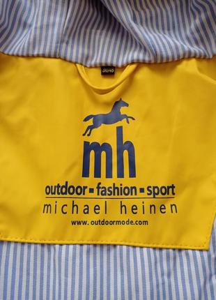 Michael heinen. дождевик, виндбрейкер ветрозащитно - водоотталкивающий.
