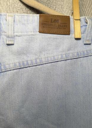 100% коттон. женские брендовые джинсы lee оригинал. высокий рост, высокая посадка.6 фото