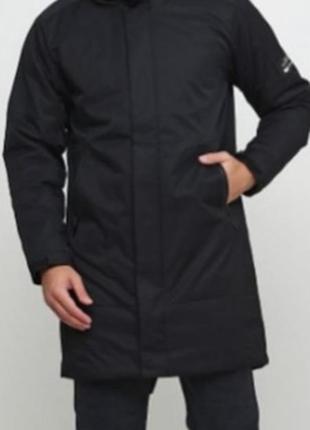 Куртка парка чоловіча чорна тепла зимова anta padded jacket