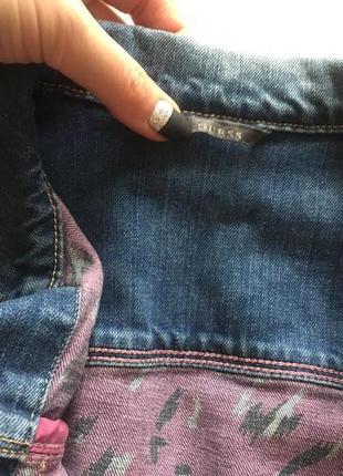 Guess женская джинсовая жилетка4 фото