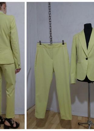 Брючный костюм лимонного цвета zara9 фото