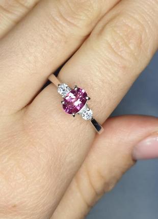 Кольцо серебряное с турмалином 3,16 г