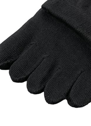 Носки с пальцами высокие оникс five fingers shu 42-44 темно-серый3 фото