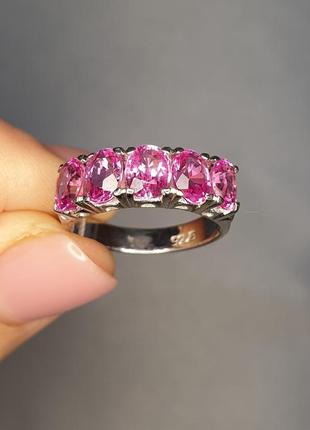 Перстень срібне з турмаліном 4,2 г