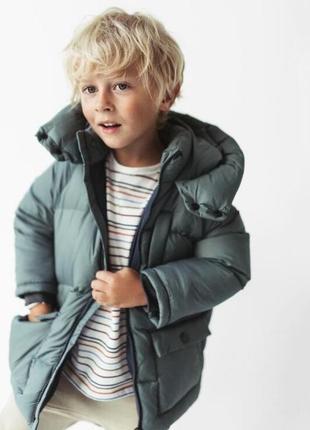 Зимова куртка zara, пуховик, парка