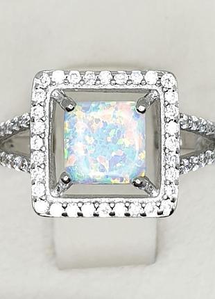 Перстень срібне з опалом 17 2,97