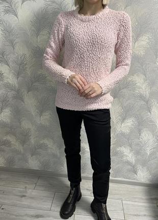 Плюшевый свитер с блесточками1 фото