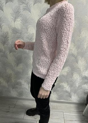 Плюшевый свитер с блесточками3 фото