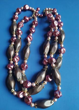 Намисто вінтаж пластик