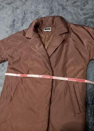 Жіноча куртка answear lab колір бежевий oversize8 фото