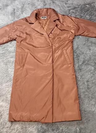 Жіноча куртка answear lab колір бежевий oversize2 фото