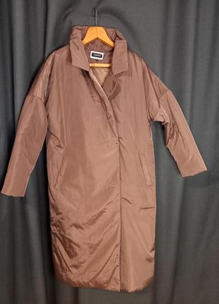 Жіноча куртка answear lab колір бежевий oversize3 фото