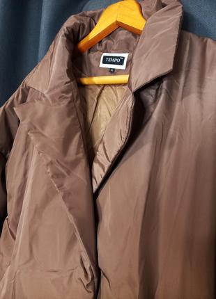 Жіноча куртка answear lab колір бежевий oversize6 фото